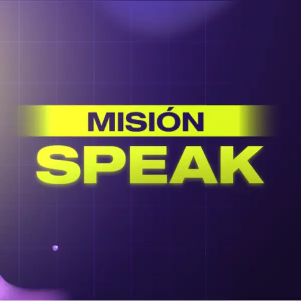 Logo Curso Misión Speak – Fluidez en 7 meses