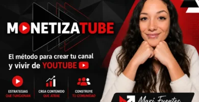 Monetizatube de Mari Fuentes: aprende a crear tu canal faceless de youtube